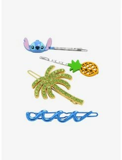 Hot Sale 🌟 Disney Lilo & Stitch Beach Hair Clip Set - BoxLunch Exclusive 👏