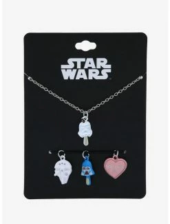 New 😉 Star Wars Sweet Treats Multi-Charm Necklace - BoxLunch Exclusive 🔥 -Boxlunch Shop unnamed file 698