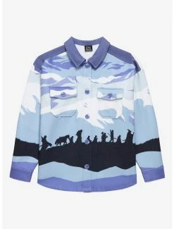 Cheapest โจ The Lord Of The Rings Fellowship Group Scenic Portrait Polar Fleece Jacket - BoxLunch Exclusive ๐ฏ