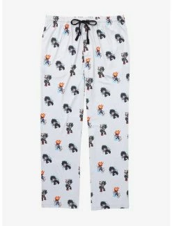 Brand new โ My Hero Academia Chibi Deku, Todoroki, & Bakugo Sleep Pants - BoxLunch Exclusive โ๏ธ