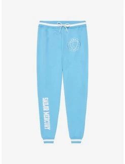 Deals 🎁 Pretty Guardian Sailor Moon Sailor Mercury Varsity Joggers - BoxLunch Exclusive 😀