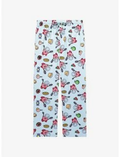 Cheapest ๐ Nintendo Kirby Chef Kirby With Food Allover Print Sleep Pants - BoxLunch Exclusive ๐ฅฐ