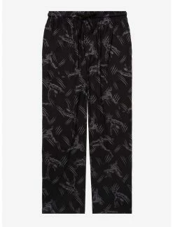 Budget 🌟 Marvel Black Panther Slashing Allover Print Sleep Pants - BoxLunch Exclusive 🛒