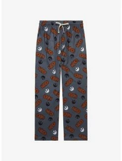 Best reviews of 💯 Star Wars Chewbacca & Rebel Logo Allover Print Sleep Pants - BoxLunch Exclusive 💯