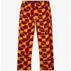 Discount ⌛ Harry Potter Gryffindor House Crest Checkered Sleep Pants - BoxLunch Exclusive 😉