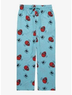 Best Sale 🔔 Marvel Spider-Man Spider-Sense Allover Print Sleep Pants - BoxLunch Exclusive 🎁