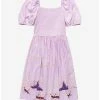 Cheapest 🤩 Disney Tangled Floating Lanterns Smocked 👗 Dress - BoxLunch Exclusive ❤️