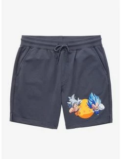 Budget โ Dragon Ball Super Goku & Vegeta Lounge Shorts - BoxLunch Exclusive ๐