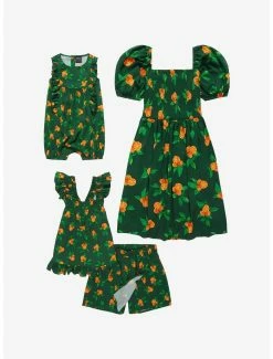 Flash Sale 🌟 Her Universe Disney Minnie Mouse Orange Allover Print Smocked 👗 Dress - BoxLunch Exclusive 😀 -Boxlunch Shop unnamed file 95