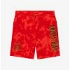 Coupon 🎉 Avatar: The Last Airbender Fire Nation Tie-Dye Shorts - BoxLunch Exclusive 🛒