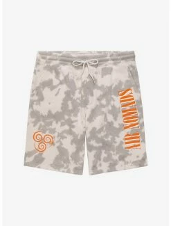 Deals ✔️ Avatar: The Last Airbender Air Nomads Tie-Dye Shorts - BoxLunch Exclusive 🌟