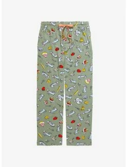 Budget 😉 Disney Pixar Ratatouille Remy & Snacks Allover Print Sleep Pants - BoxLunch Exclusive 🛒